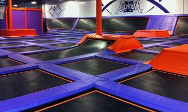 Trampoline park in Los Angeles