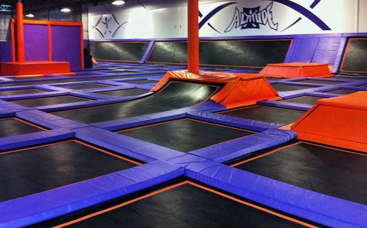 Trampoline park in Los Angeles